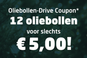 Kortingscoupon Kerstbomenverkoop bij Breepark De Oliebollen Drive-in